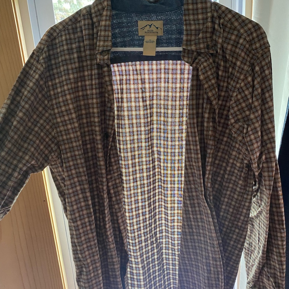 Mountain Khakis Men's Checkered Shirt Jacket